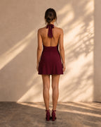 Scarlet dress ( Cherry red )