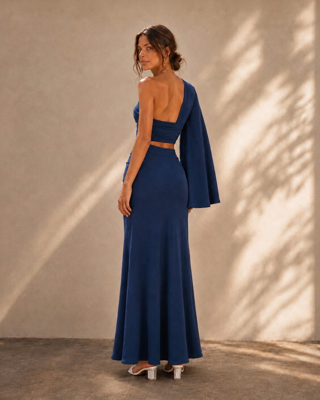 Luna Drape Set ( Blue )