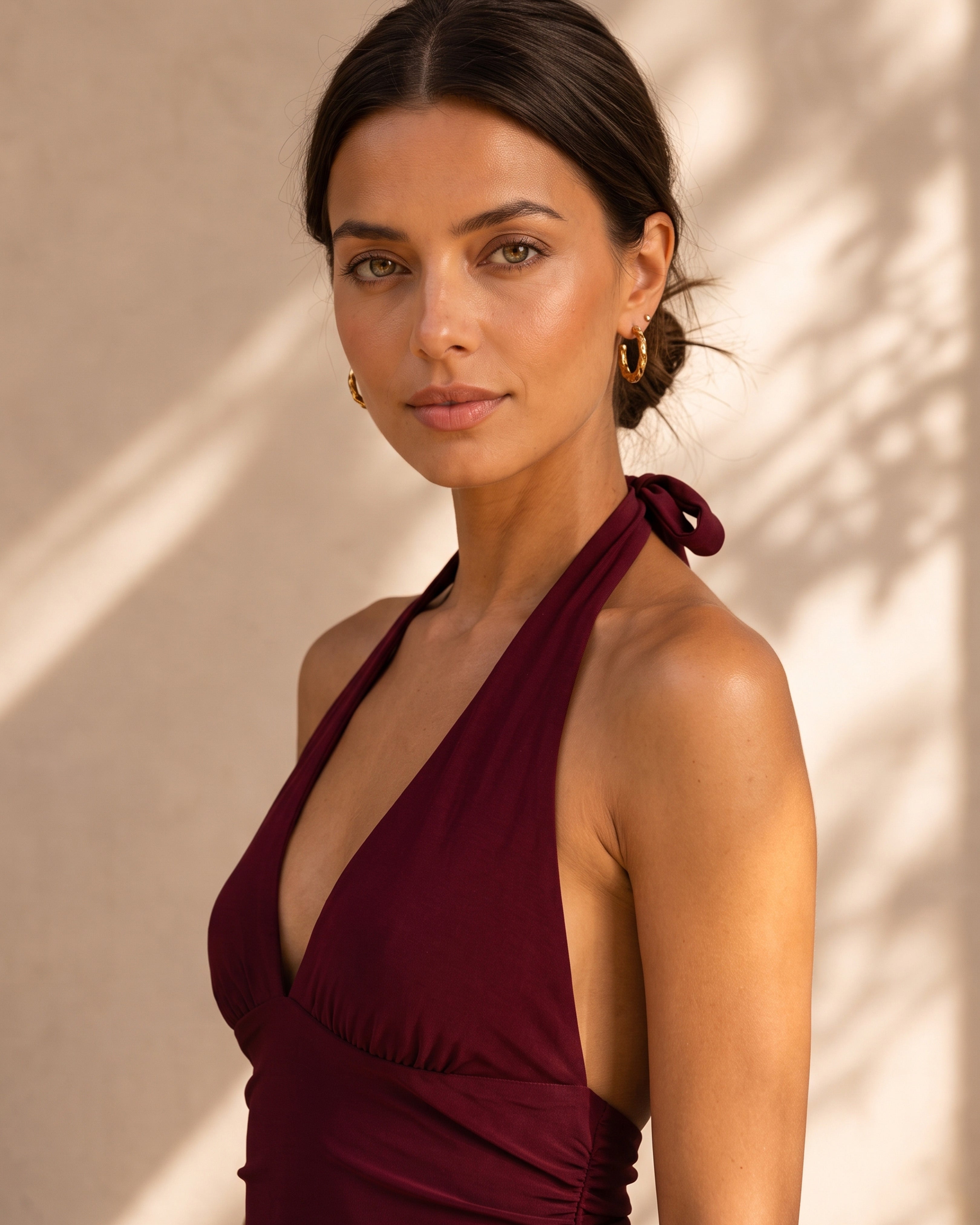 Scarlet dress ( Cherry red )