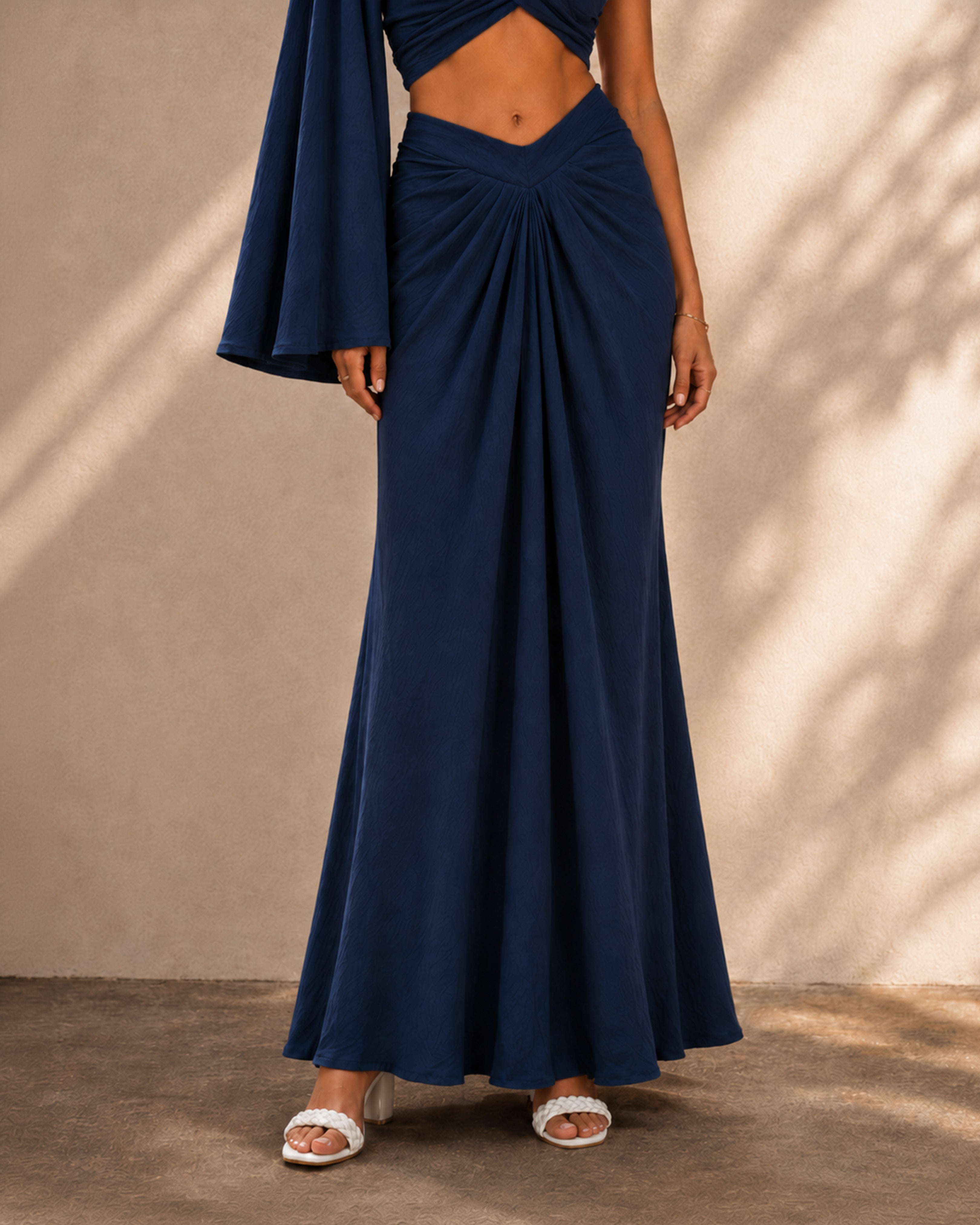 Luna Drape Set ( Blue )