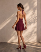 Scarlet dress ( Cherry red )