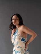 Eclipse Printed Pleated Dress