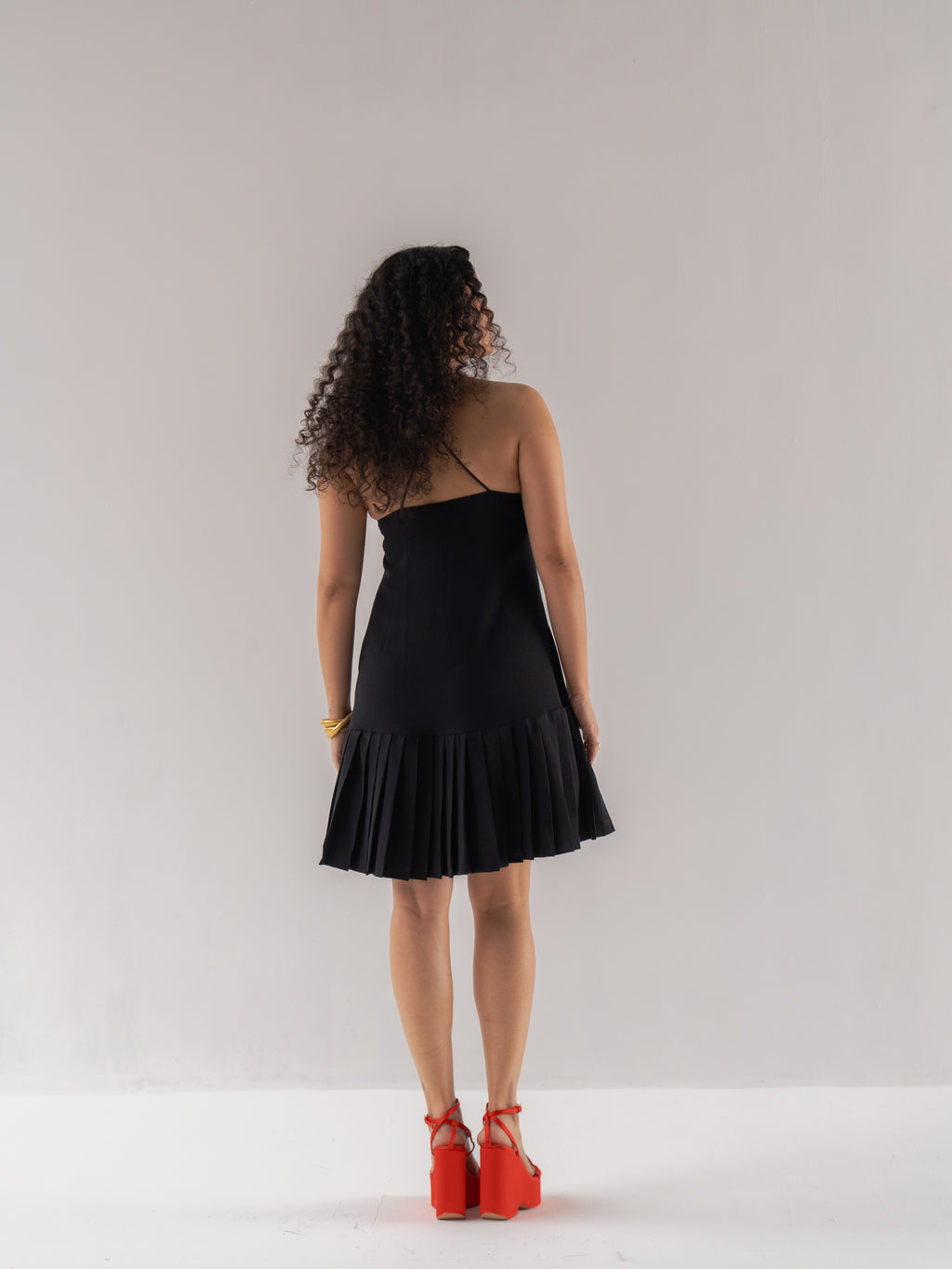 Eclipse Pleated Dress