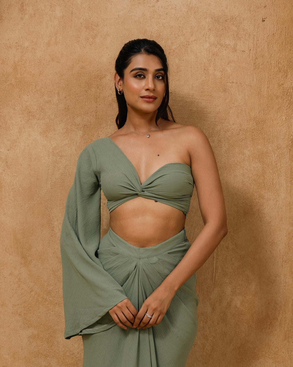 Luna Drape Set ( Olive )